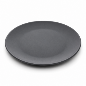 Charcoal Black Dinner Plate
