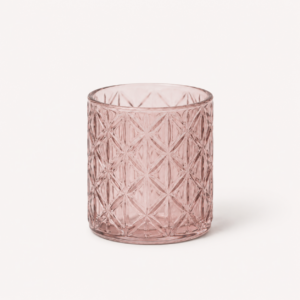 Blush Glass Votive