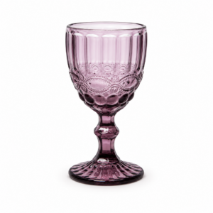 Plum Wine Glass