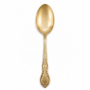 Gold Vintage Serving Spoon