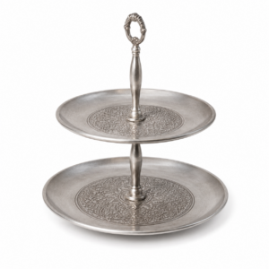Silver Cupcake Stand