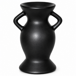 Black Handled Candle Holder 13cm