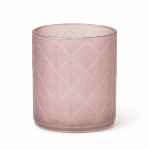 Blush Frosted Votive