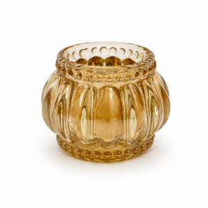 Amber Vintage Votive