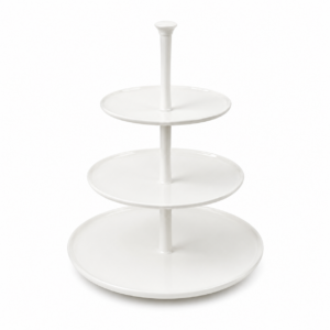 White Metal Cupcake Stand