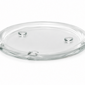 Glass Candle Plate