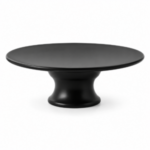 Black Footed Cake Stand Short