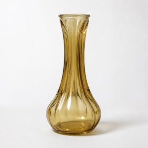 Gold Fluted Vase